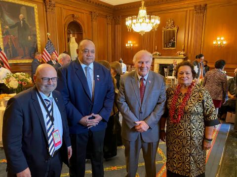 Australian Ambassador Sinodinos, Tongan PM Siaosi Sovaleni, Rep. Steve Chabot, CW