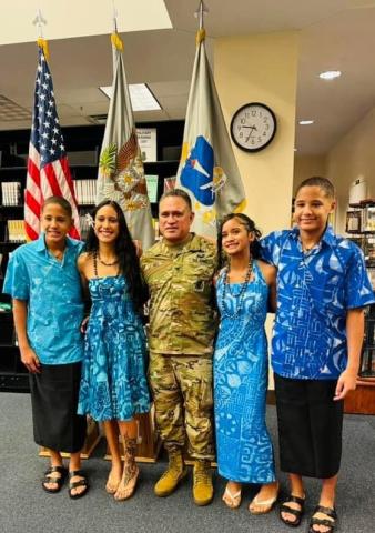 Col Le'iato and family