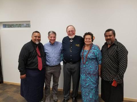 Congressman Young and Congresswoman Amata visited the Samoan and Islander communities in Alaska