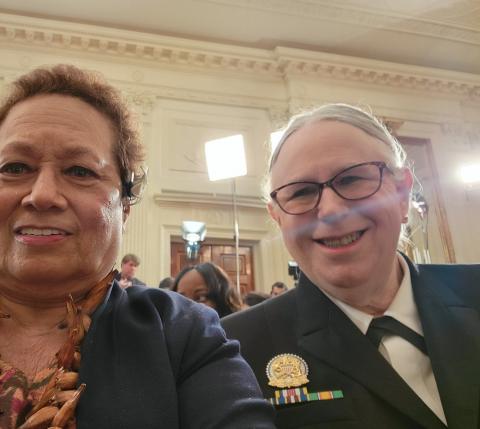 Congresswoman Amata and Admiral Rachel Levine