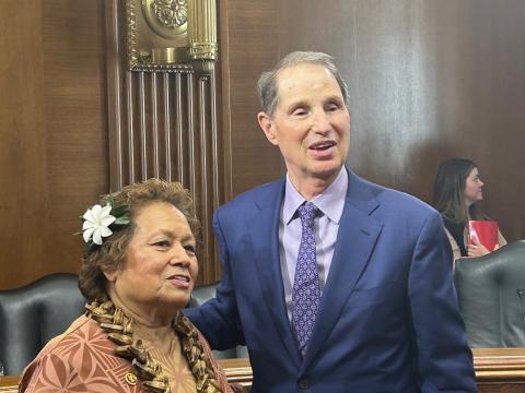 Congresswoman Amata and Senator Wyden