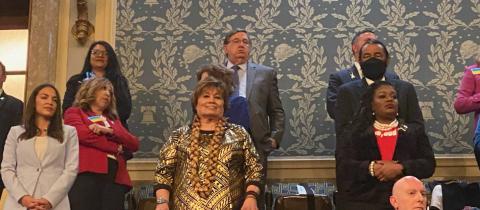 Congresswoman Amata and colleagues in the U.S. House of Representatives for the 2022 State of the Union address.jpg
