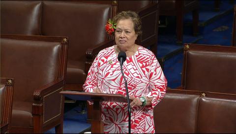 Congresswoman Amata speaking in the House on protecting religious freedoms worldwide