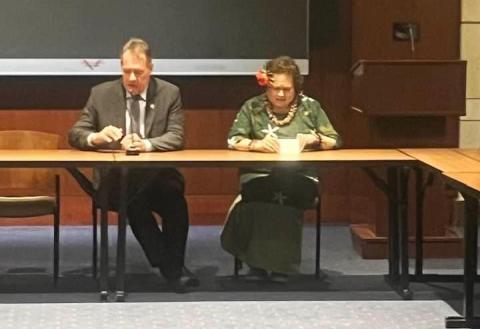 Congresswoman Amata taking part in the RPIL roundtable with Congressman Ed Case 2