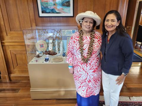 DOI Pacific Islands artifacts and cultural display