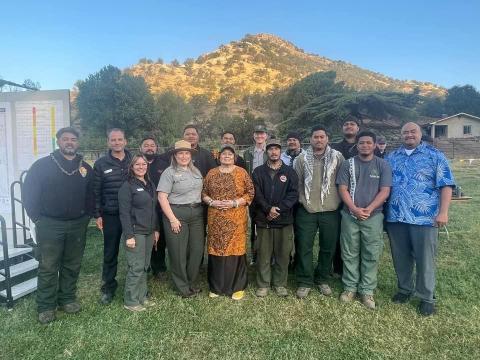 Delighted to visit our firefighters