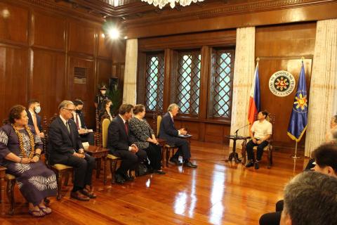 Meeting with President Marcos