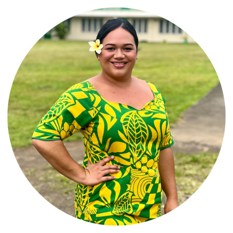 Mikaela Saelua Teacher of the Year Finalist 2025.