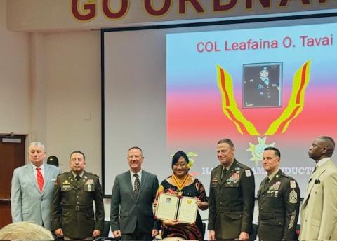 Ordnance Corps Command Team and Honorary Members