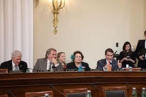 Amata in Committee markup of her South Pacific Tuna treaty Act