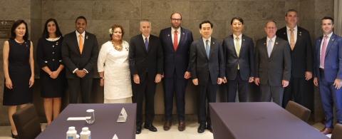CODEL members and participants in meeting in South Korea