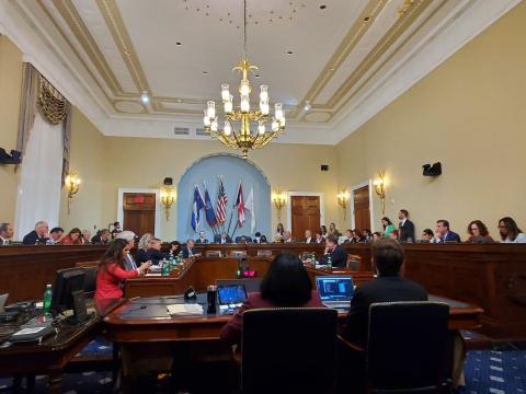 COFA Legislation markup in the Natural Resources Committee