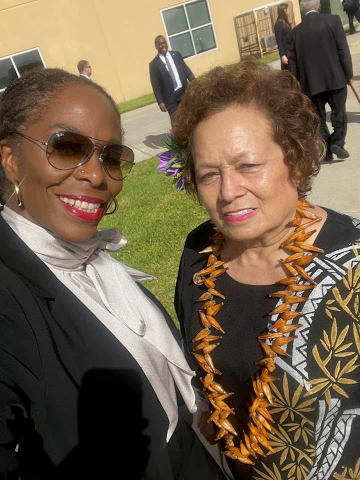 Congresswoman Amata and Congresswoman Plaskett