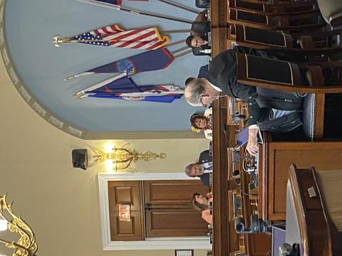 Congresswoman Amata speaking in COFA hearing Thursday