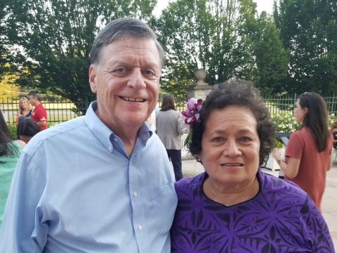 Congresswoman Amata with Appropriations Chairman Tom Cole - file photo