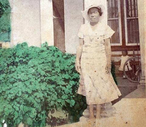 Fano Solinuu Shimasaki, the first woman in the Senate in the Fono