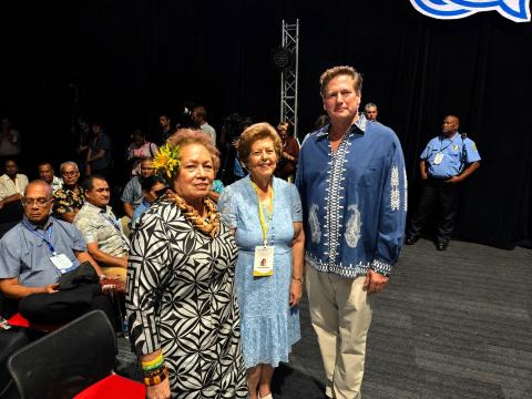 Pictured with Deputy Secretary of State Christopher Landau