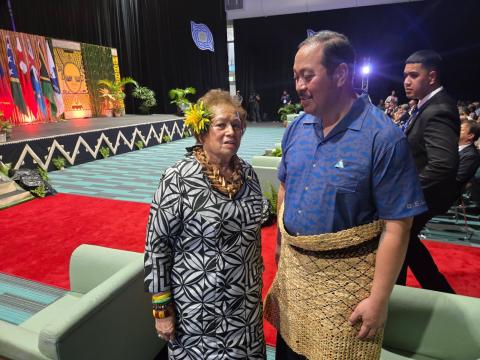 Speaking with Tonga Crown Prince Tupouto'a 'Ulukalala