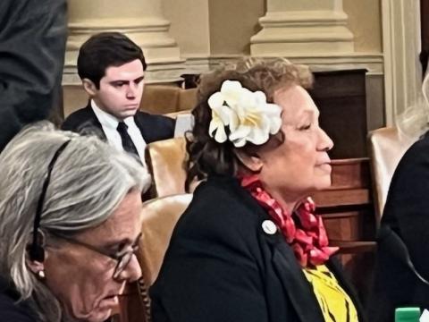 Testifying in House Ways and Means Committee regarding our tuna industry