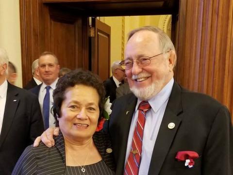 Congresswoman Amata and Dean of the House Congressman Don Young of Alaska