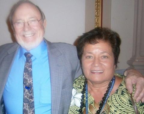 Chairman Don Young and Congresswoman Aumua Amata