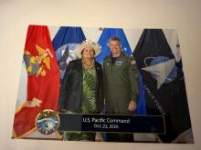 Congresswoman Amata and PACOM Commander Admiral Paparo on Thursday