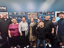 File photo - March 2026 including Dr. Anaise Uso in Congresswoman Amata's office with Health Dept delegation