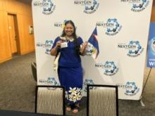 Thessalonica Lagafuaina for representing American Samoa at the inaugural Close Up NextGen Roundtable