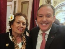 Pictured with EPA Administrator Lee Zeldin, Rep. Amata's former colleague in Congress 4-3