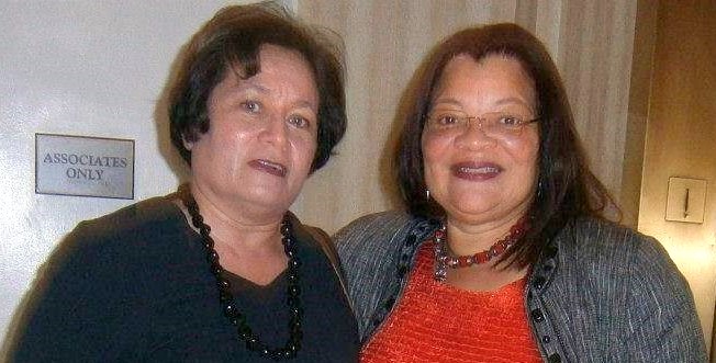 Amata with Dr. Alveda King, niece of Dr. Martin Luther King Jr.