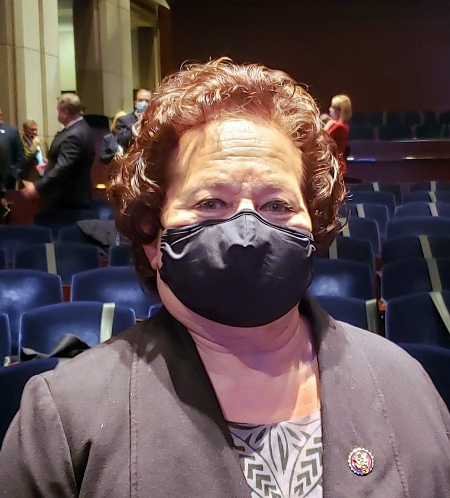 Congresswoman Amata at the US Capitol
