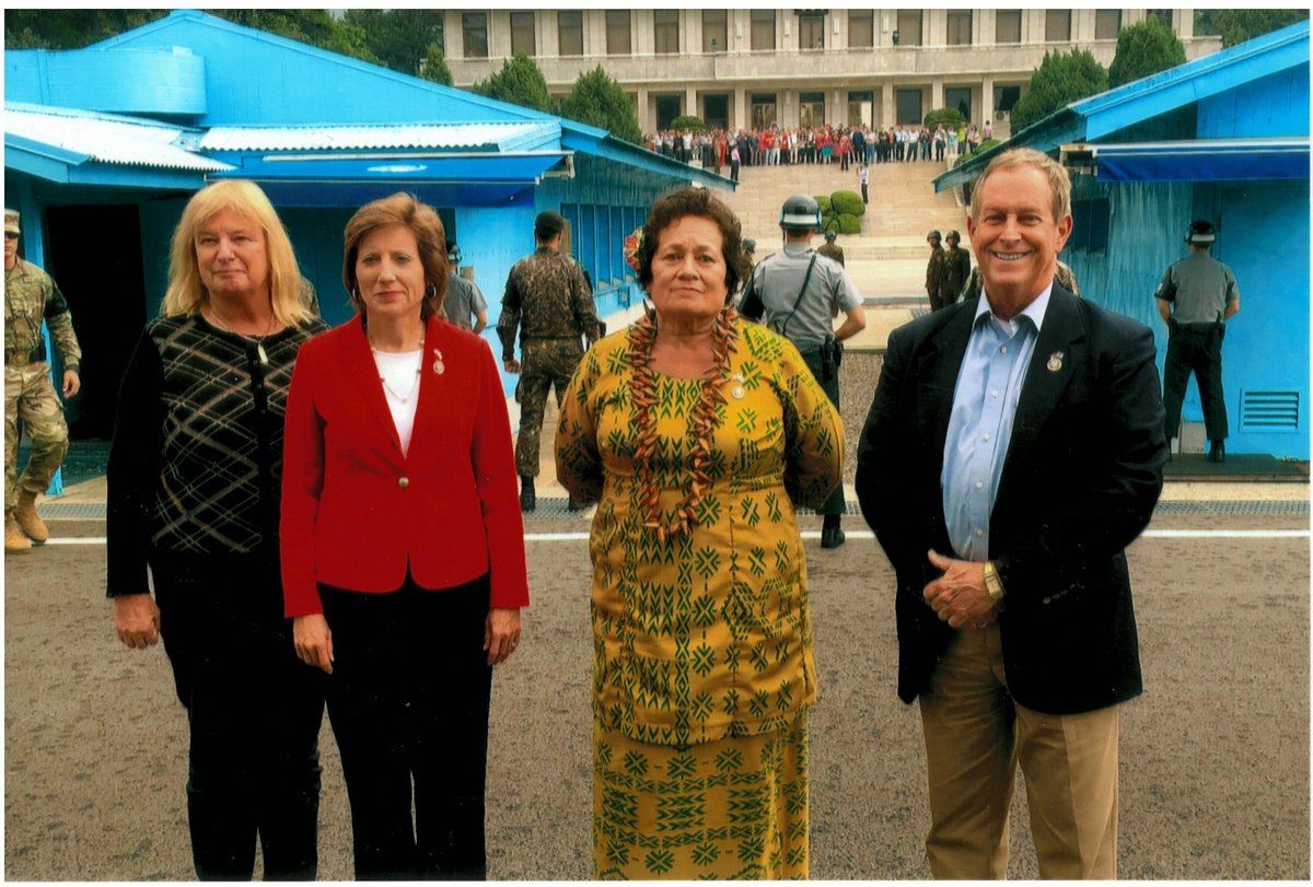 Bipartisan Korea CODEL with Members of the House Armed Services Committee Rep Joe Wilson and Rep Vicki Hartzler and former Rep Carol Shea-Porter