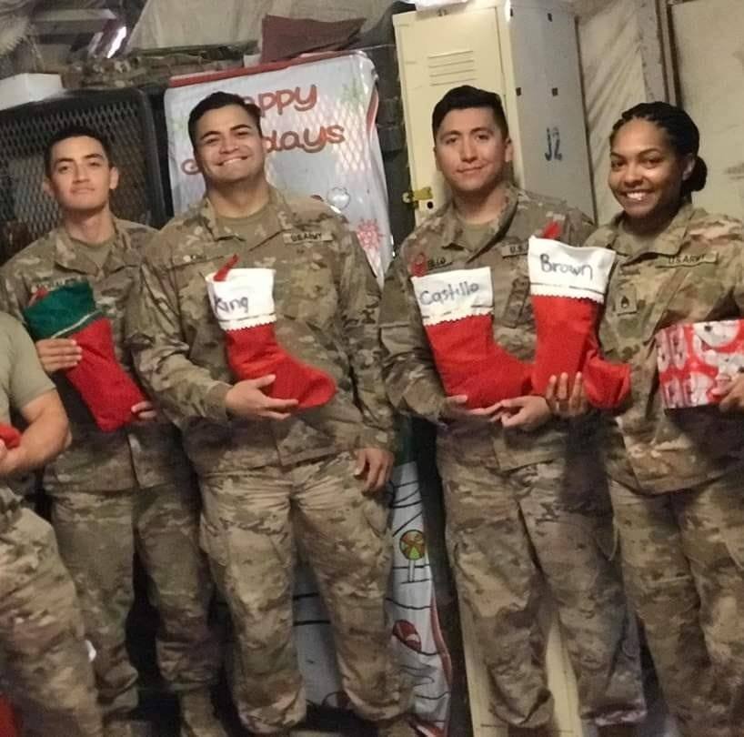 Seasons greetings to our troops