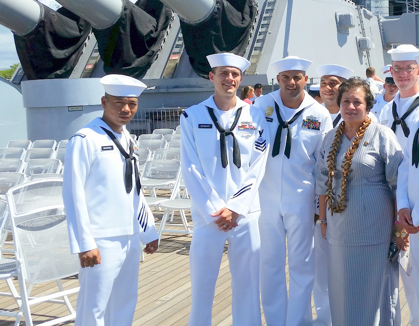 Amata and Navy Seamen