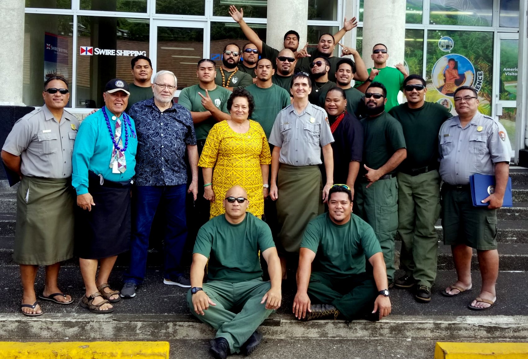 Amata commended American Samoa's firefighters in 2018