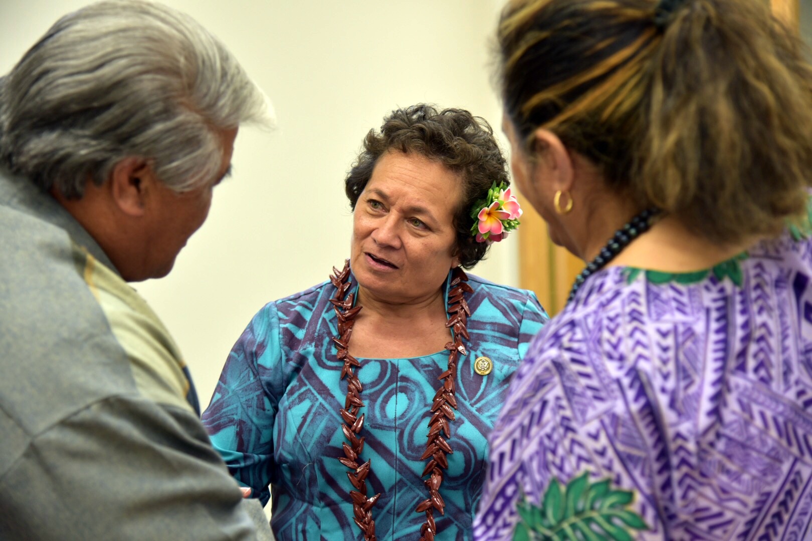 Amata talks with community in Alaska
