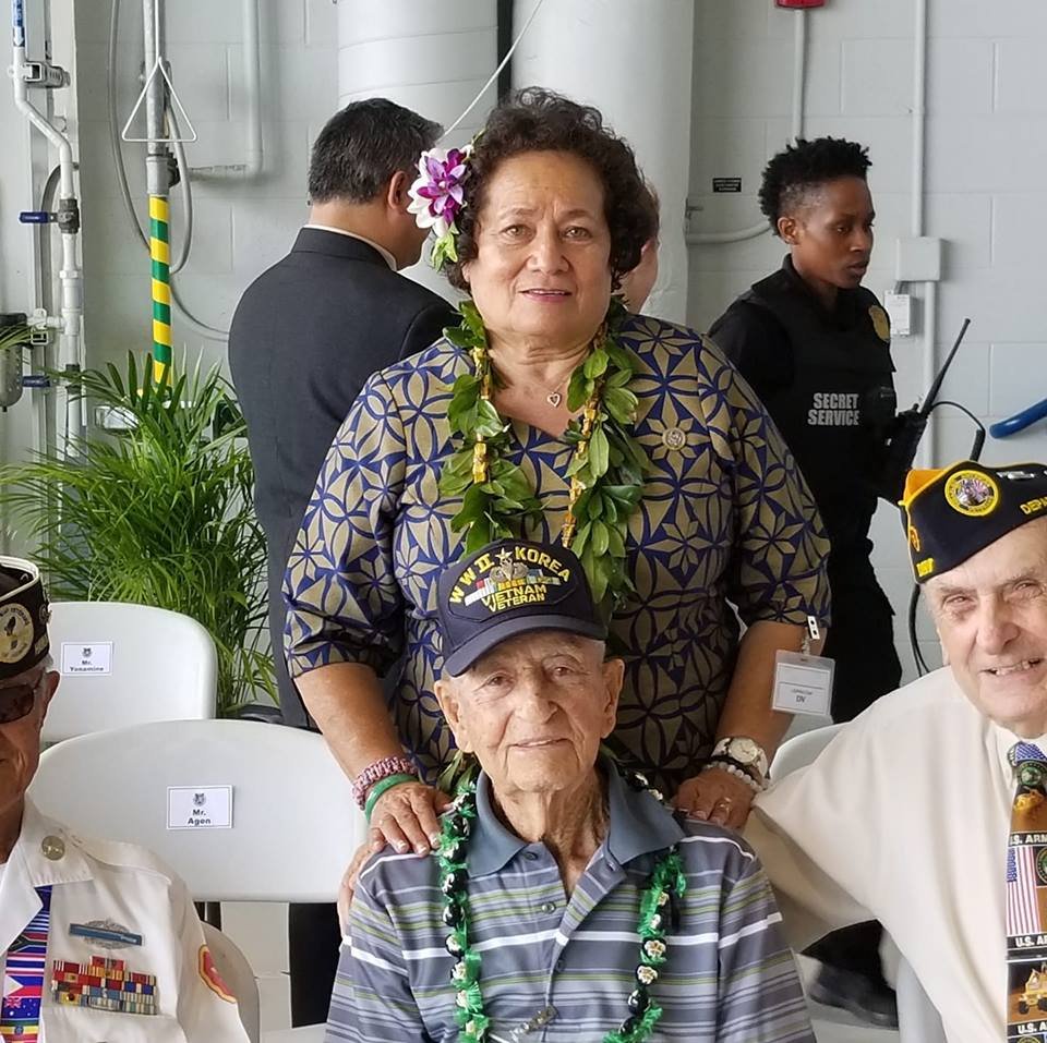 Amata was honored to spend time with Korean War veterans at the Ceremony