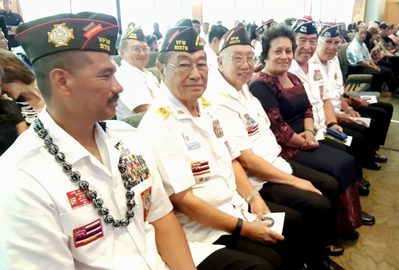 Amata with Veterans
