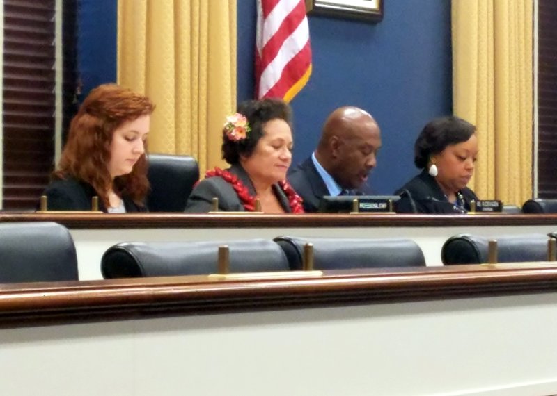Amata Chairing the Hearing