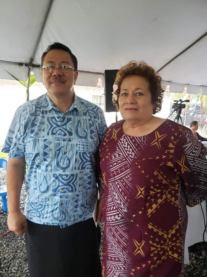 Congresswoman Amata and ASPA Acting Executive Director Wallon Young