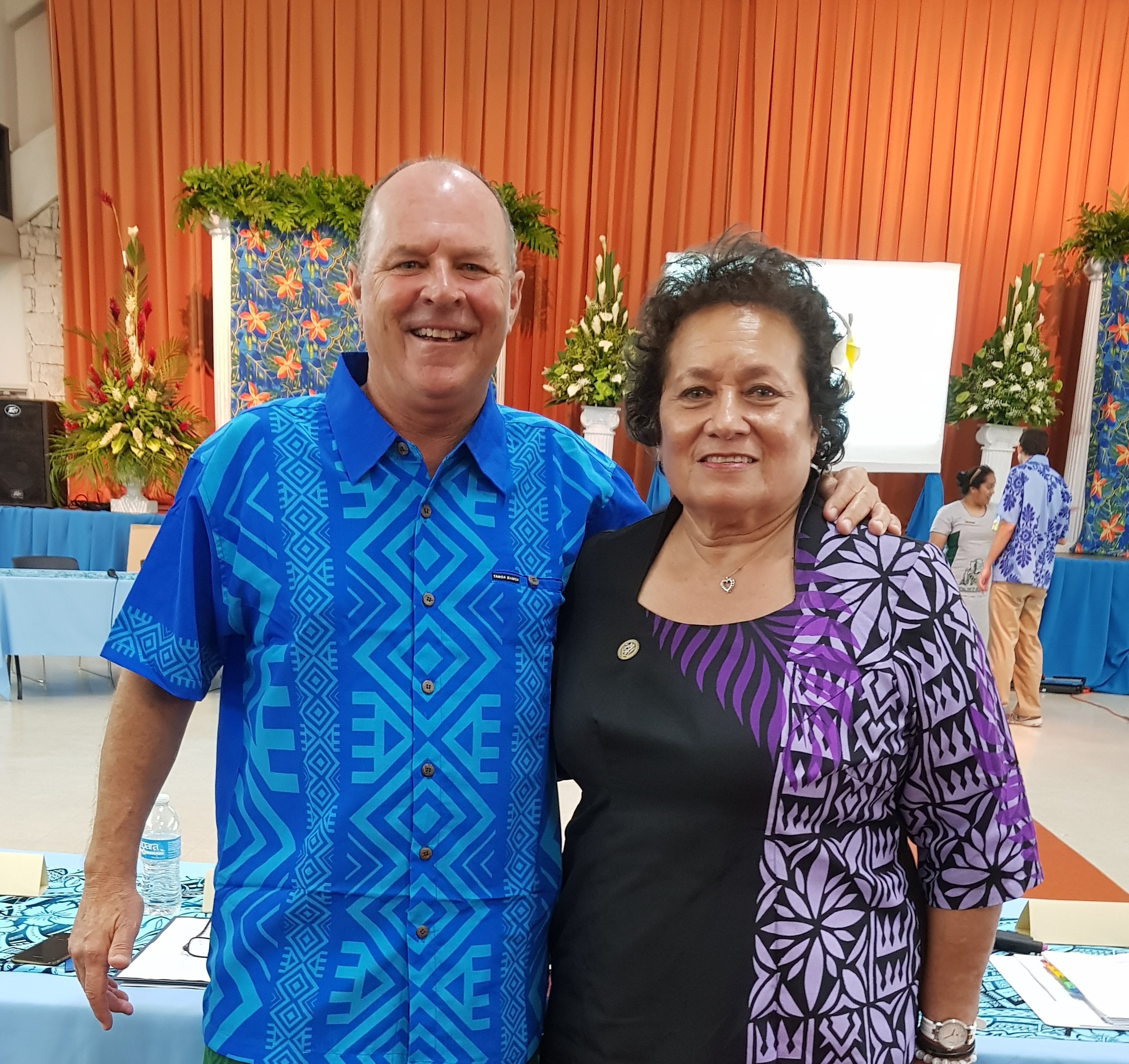 Congresswoman Amata and EPA Region 9 Administrator Mike Stoker