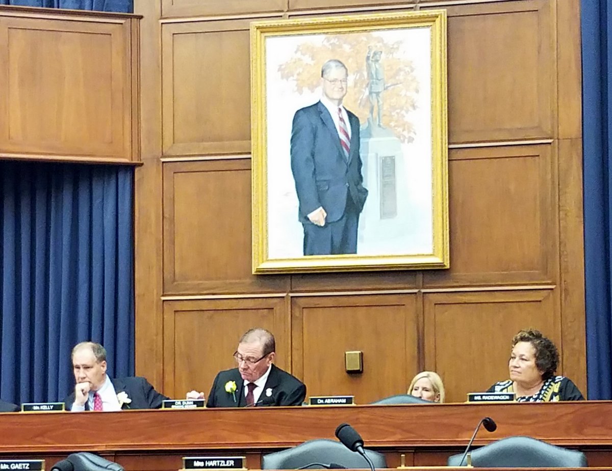 Congresswoman Amata in the Joint Hearing with Armed Services Personnel Subcommittee Ranking Member Trent Kelly and Veterans Health Subcommittee Ranking Member Dr. Neal Dunn