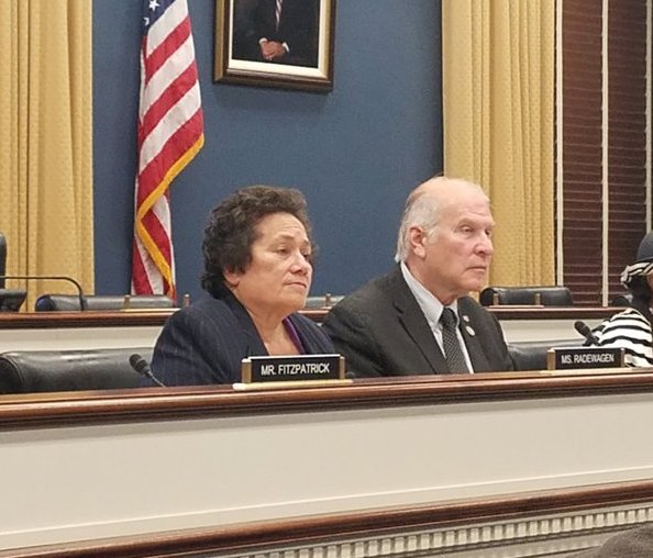 Congresswoman Amata with Chairman Chabot during small business discussion