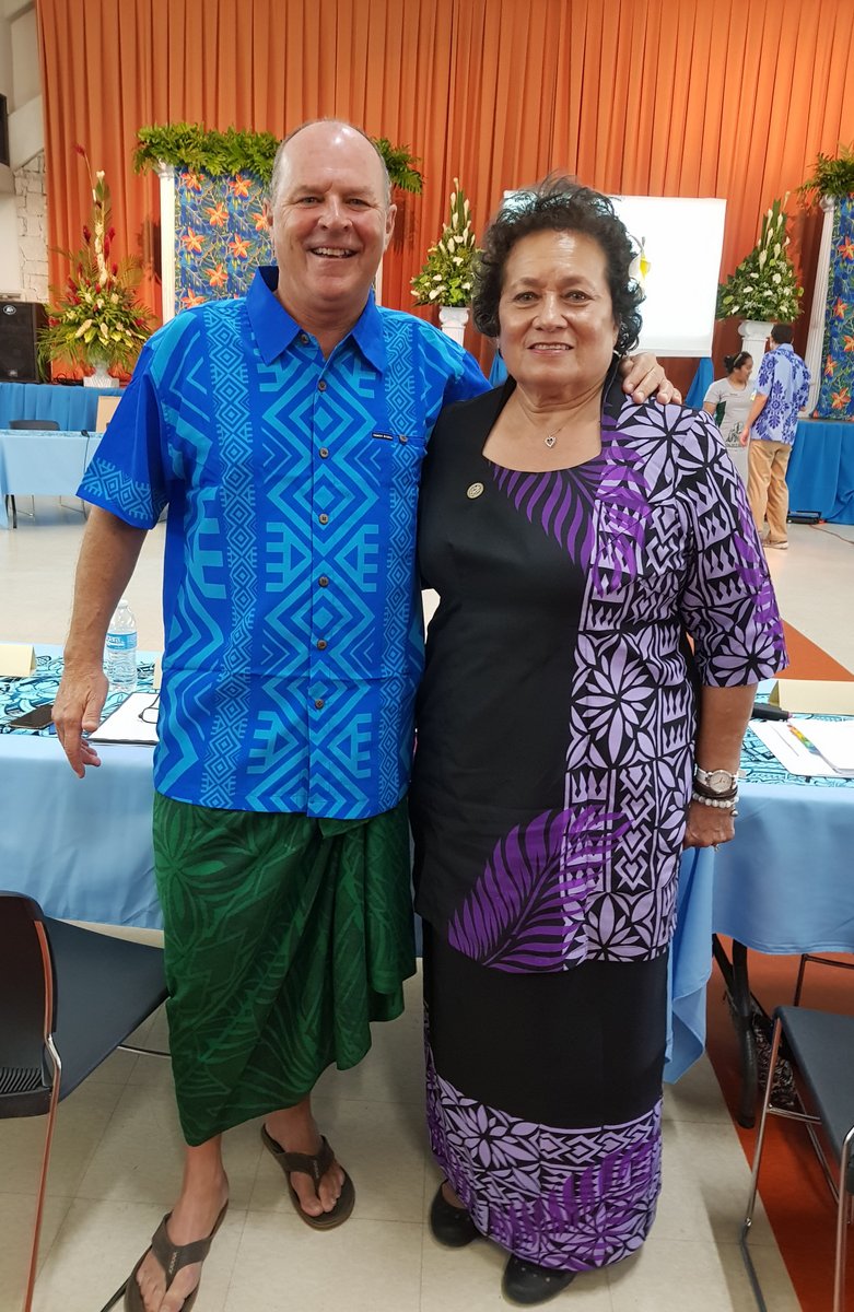 Congresswoman Amata with EPA Region 9 Administrator Mike Stoker