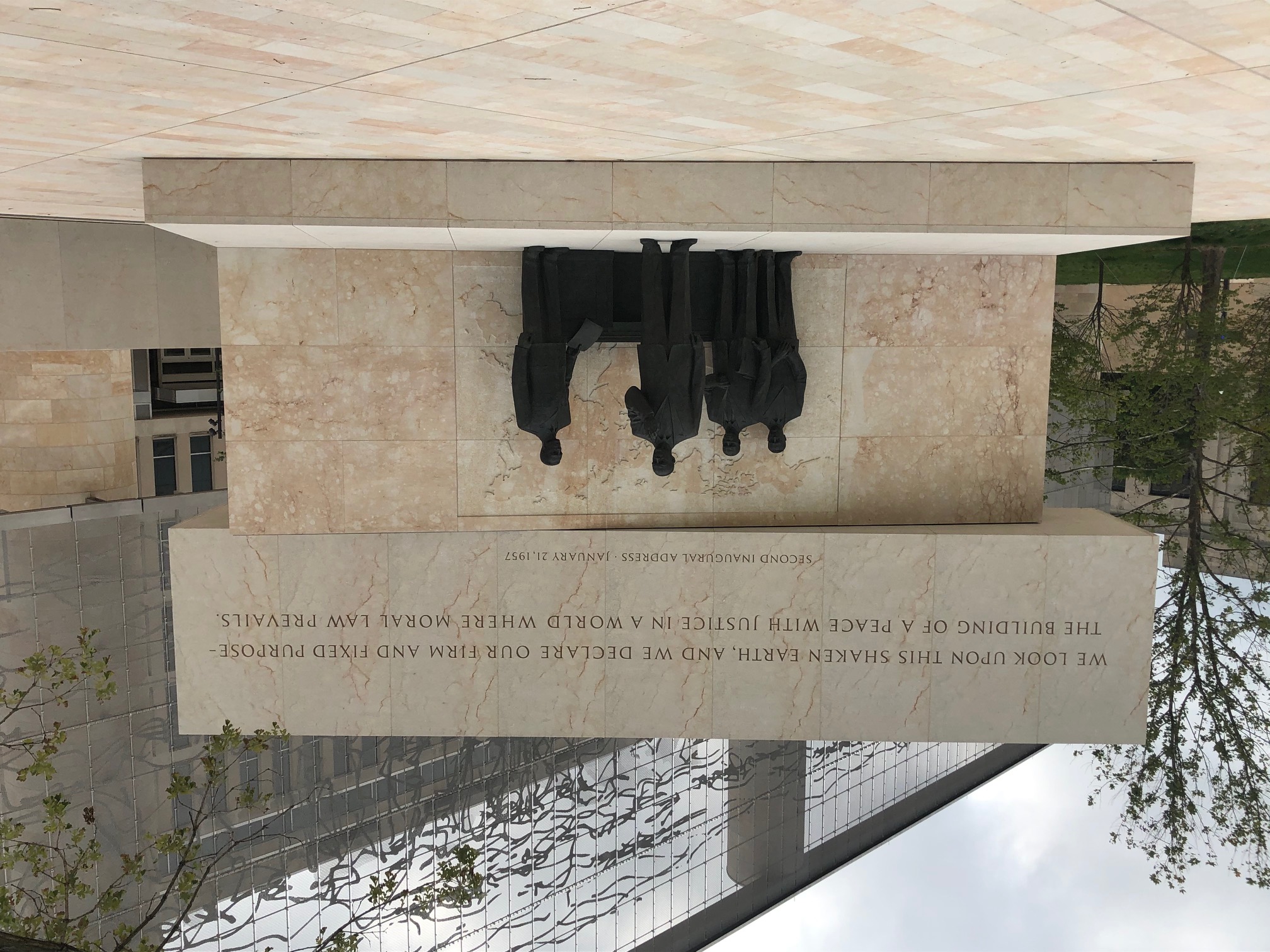 Eisenhower Memorial sculpture