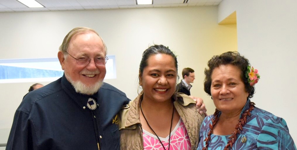 In Alaska with Congressman Young meeting the community there