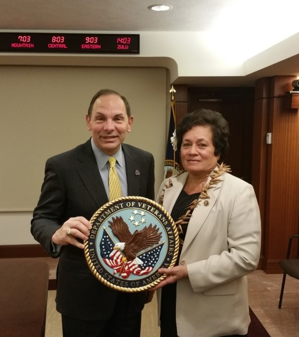 Congresswoman Amata and VA Secretary, Bob McDonald