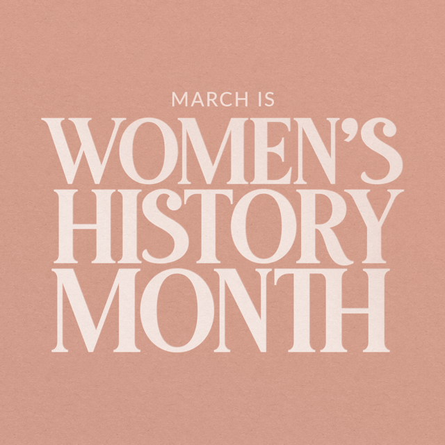 women's history month poster