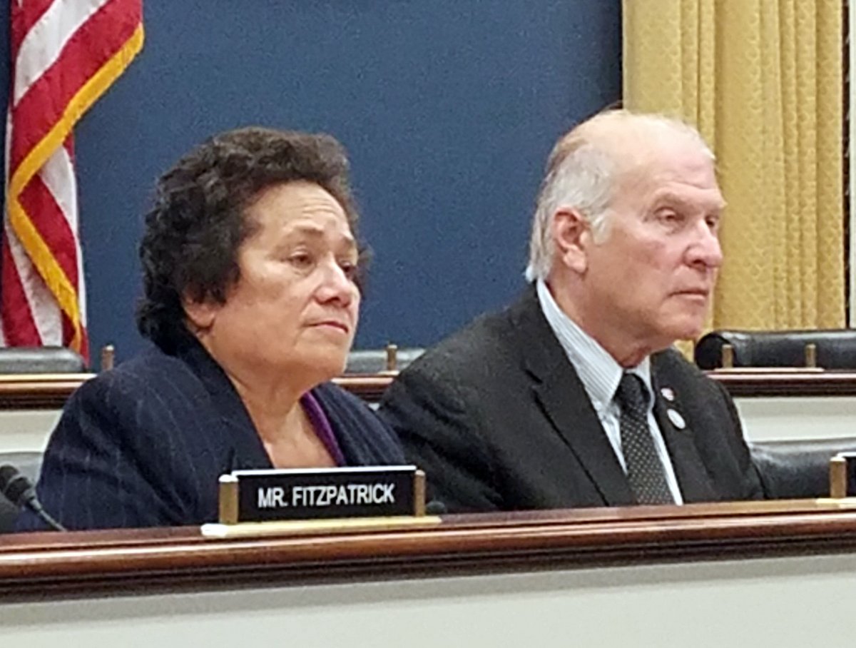 Vice Ranking Member Amata and Ranking Member Chabot in the Small Business Committee (file photo)