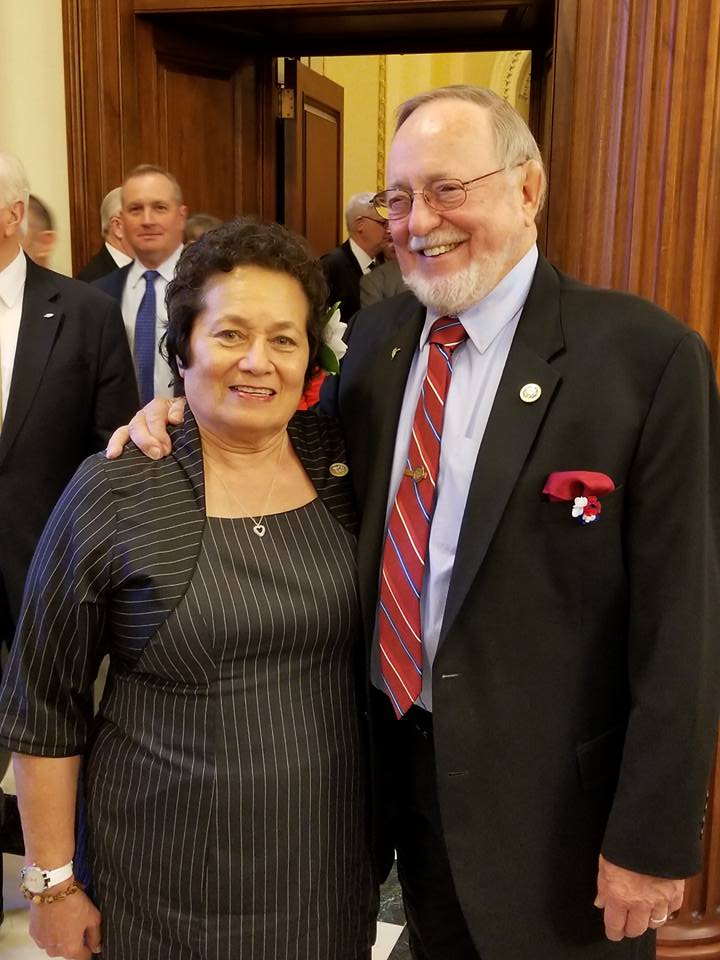 Congresswoman Amata and Dean of the House Congressman Don Young of Alaska